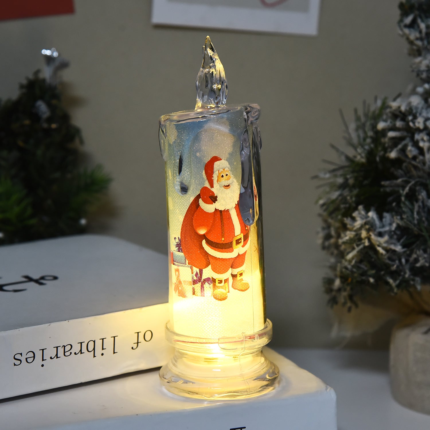 Christmas LED Simulation Atmosphere Candle