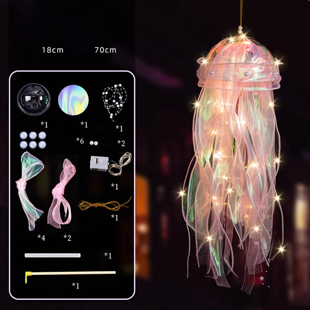 Handmade DIY Luminous Jellyfish Lamp