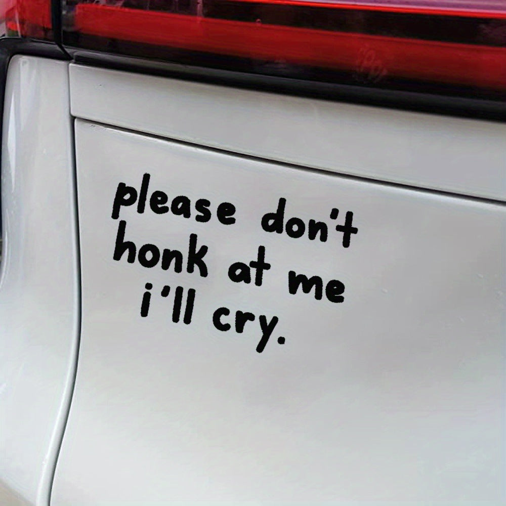 Funny Letter Car Stickers