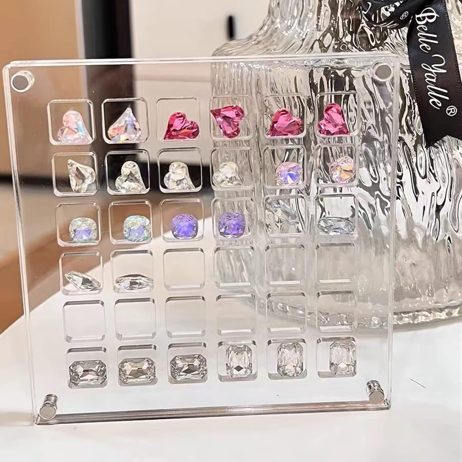 Magnetic Clear Acrylic Shell Display Box