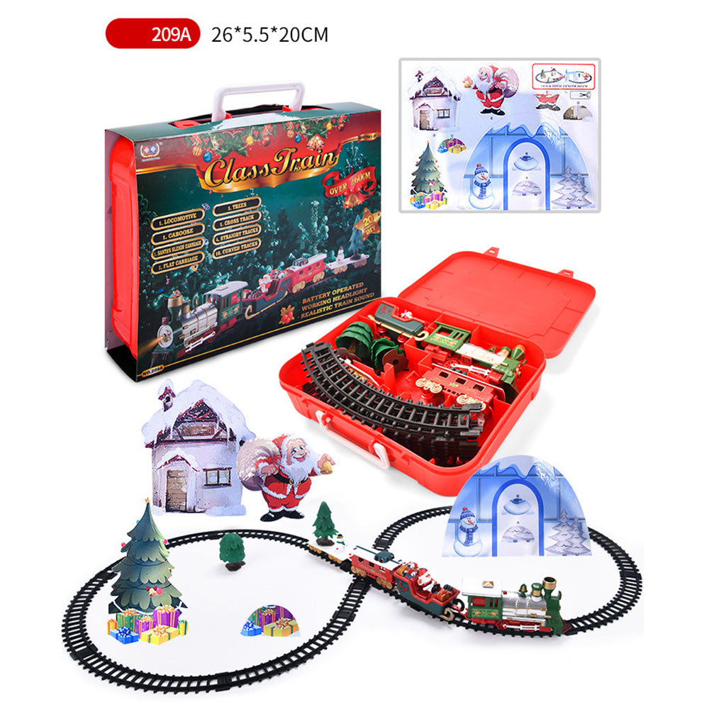 🎁🎅Christmas Electric Rail Car Train Toy