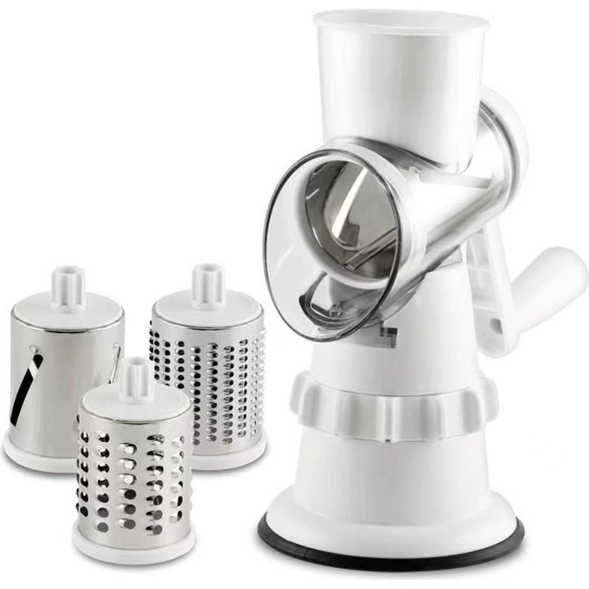 3 In 1 Shredder Grater Rotary With Handle