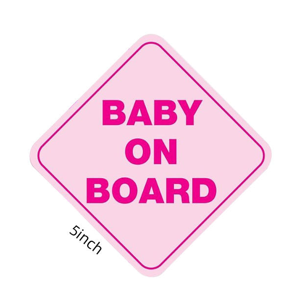 Safety 1st Baby On Board Sign Sticker