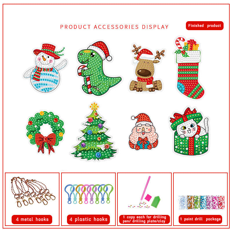 🤶Christmas Diamond Painting Sticker Kit