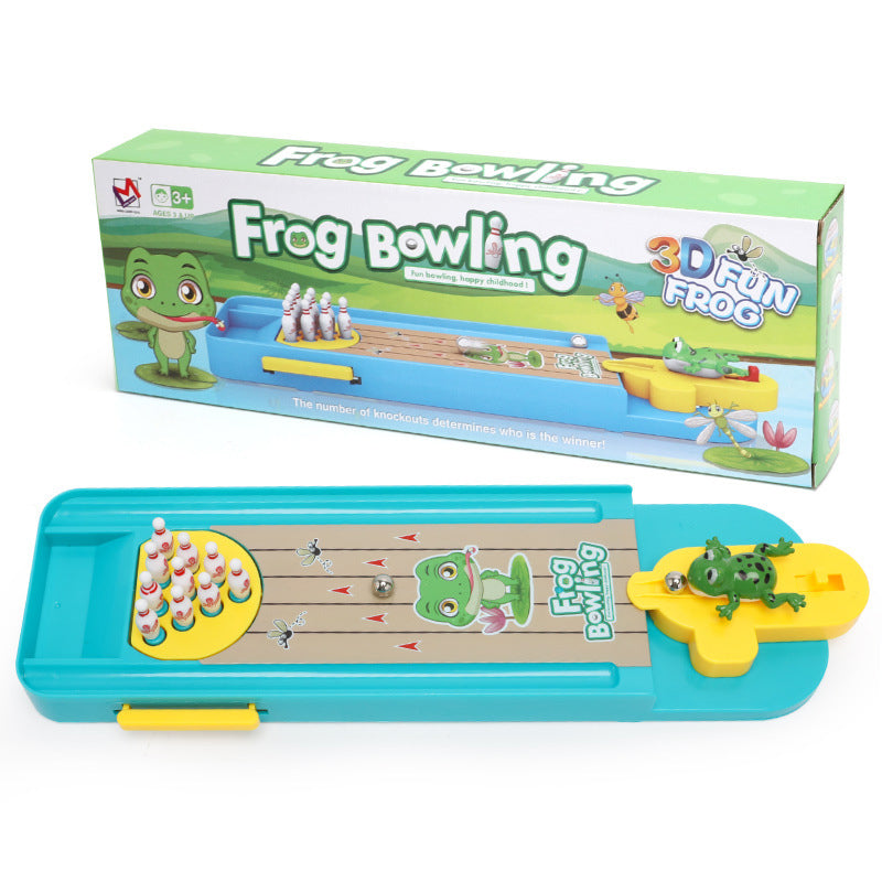 Desktop Frog Bowling Game Toy