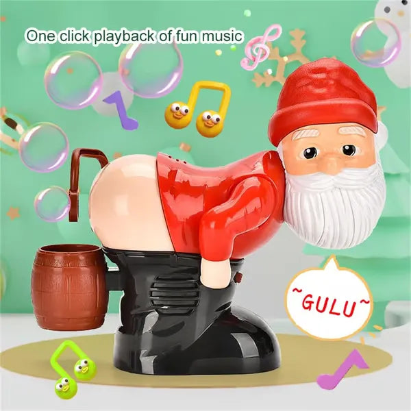 🎅Funny Santa Claus Bubble Modeling Of The Fart Fart