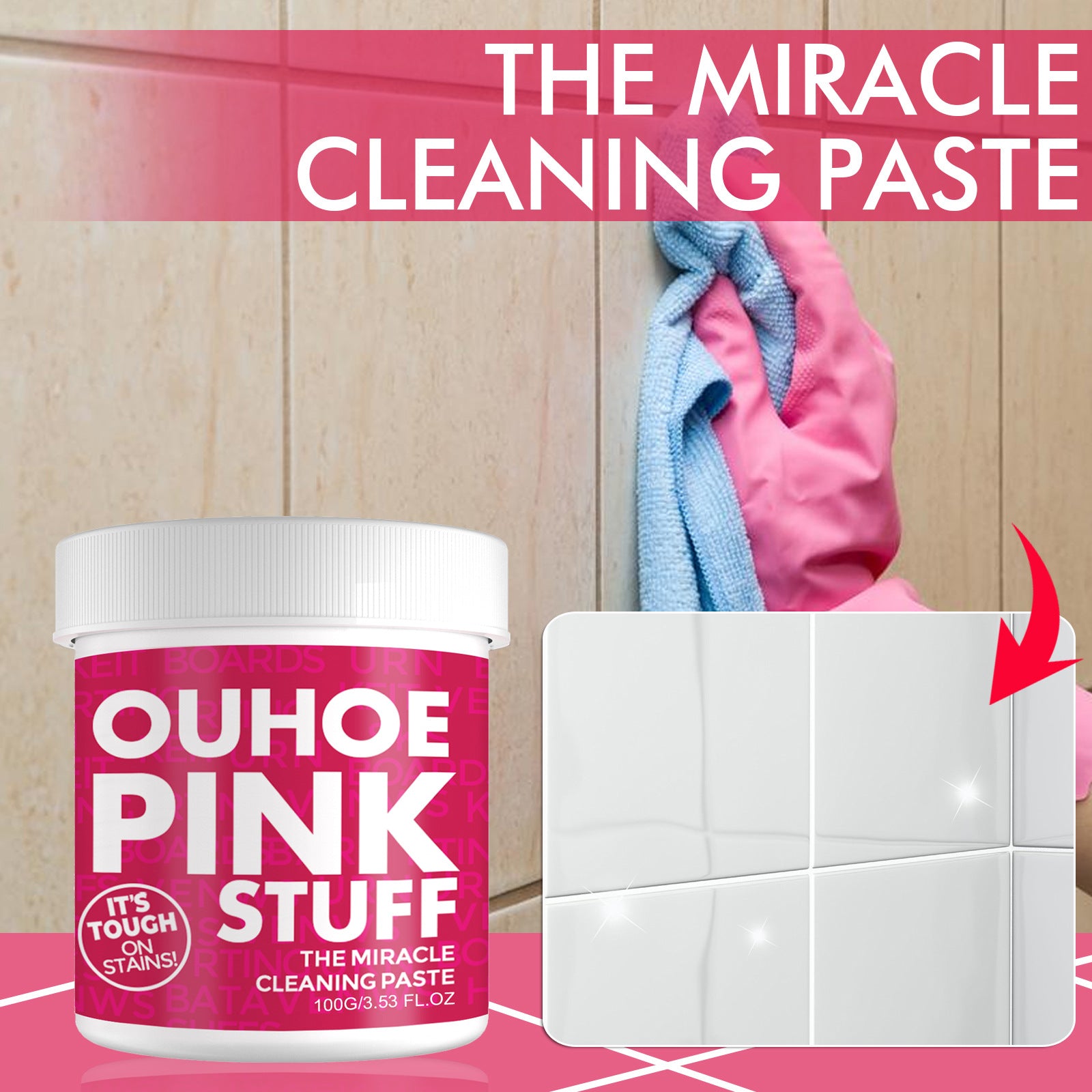 The Pink Stuff Cleaner Stainless Steels Cleaner