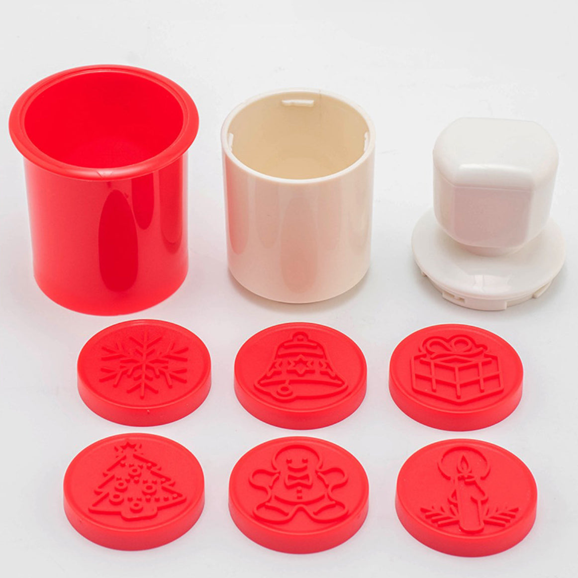 Non-Stick Cookie Stamp & Cutter Set