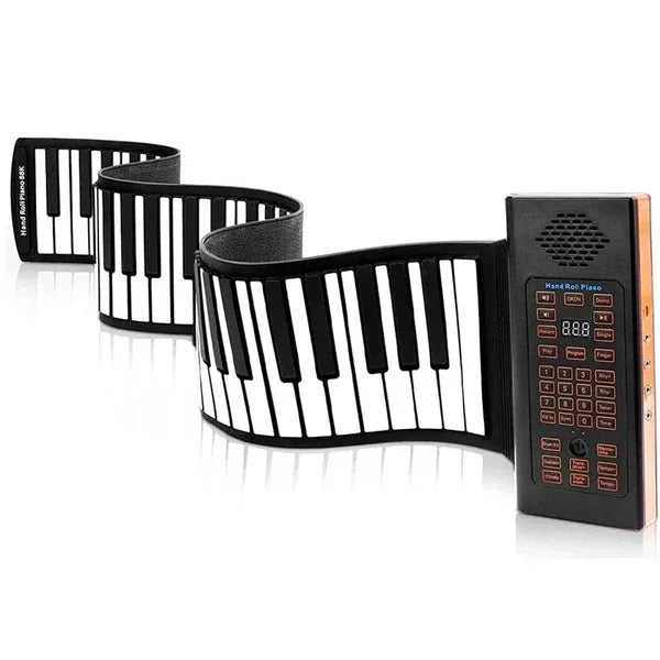 🎹Portable 49 Keys Flexible Roll Up Piano