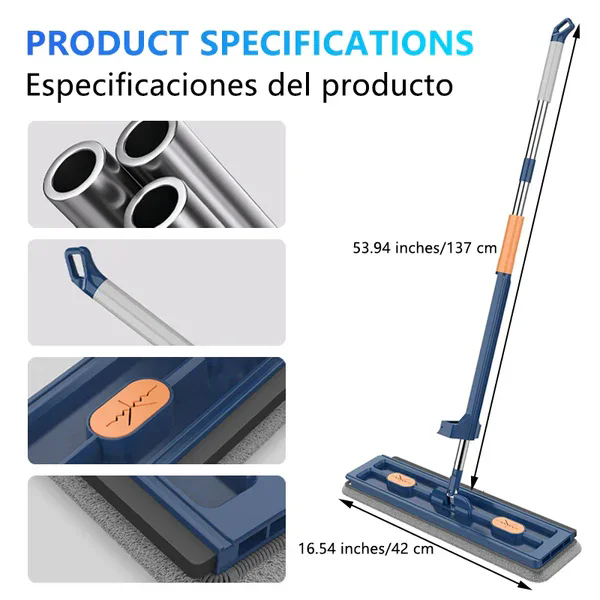 New Large Super Absorbent Flat Mop