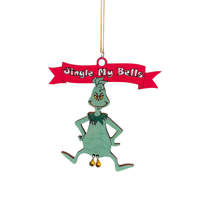 Santa Claus Bell Pendant