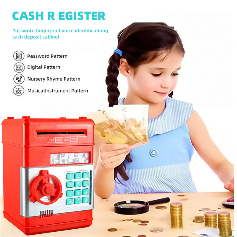 💴ATM Cash Coin Banks Money Saving Box With Password