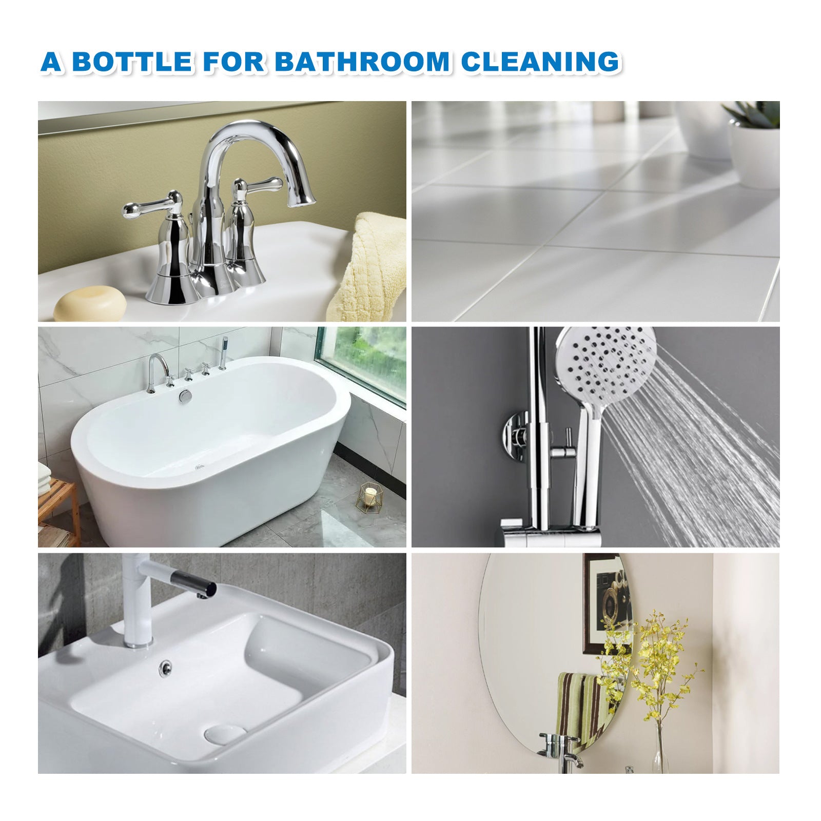 Stubborn Stains Cleaner Glass Stainless Steel Bathtub Cleaner