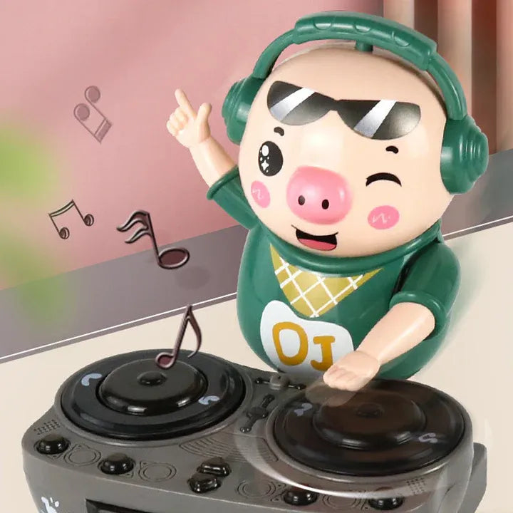 🎵DJ Swinging Piggy Toy