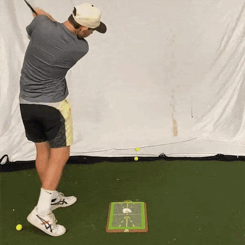 Golf Training Mat For Swing Detection Batting