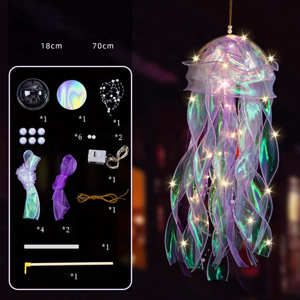 Handmade DIY Luminous Jellyfish Lamp