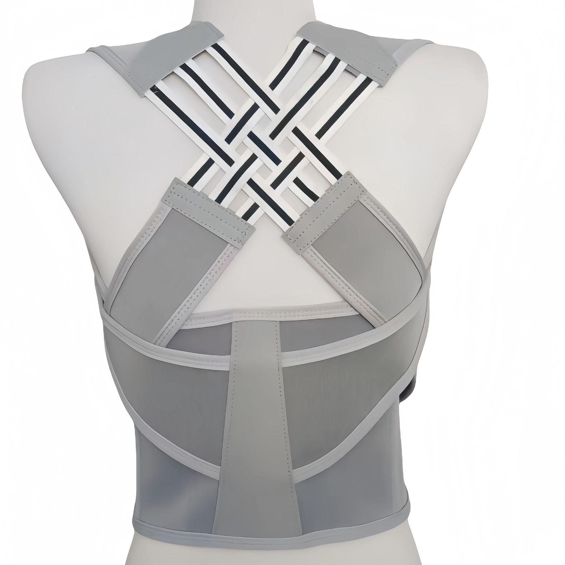 Posture Corrector-Back Brace Providing Pain Relief From Lumbar, Neck, Shoulder, And Clavicle