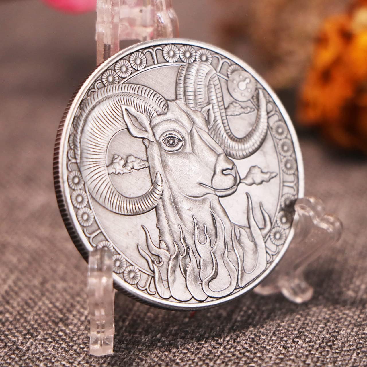 Commemorative Constellation Metal Coin Ornament Home Decoration Accessories Souvenir Gifts