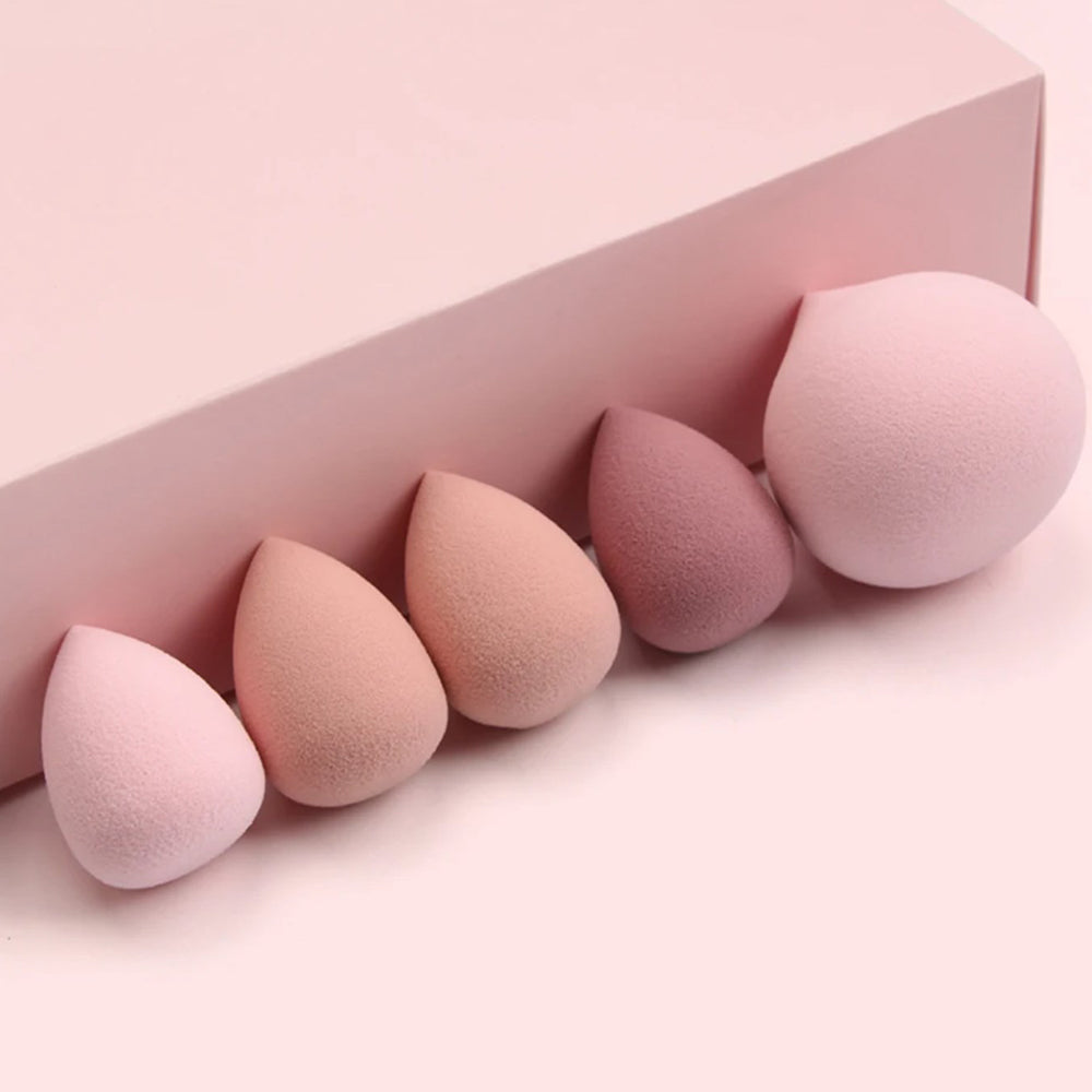 14pcs Makeup Sponge Set Blender Makeup Tools Beauty Cosmetics Puff Face Foundation Blending For Liquid Cream And Powder