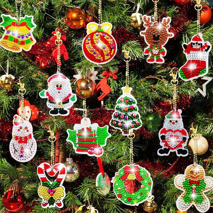 🤶Christmas Diamond Painting Sticker Kit