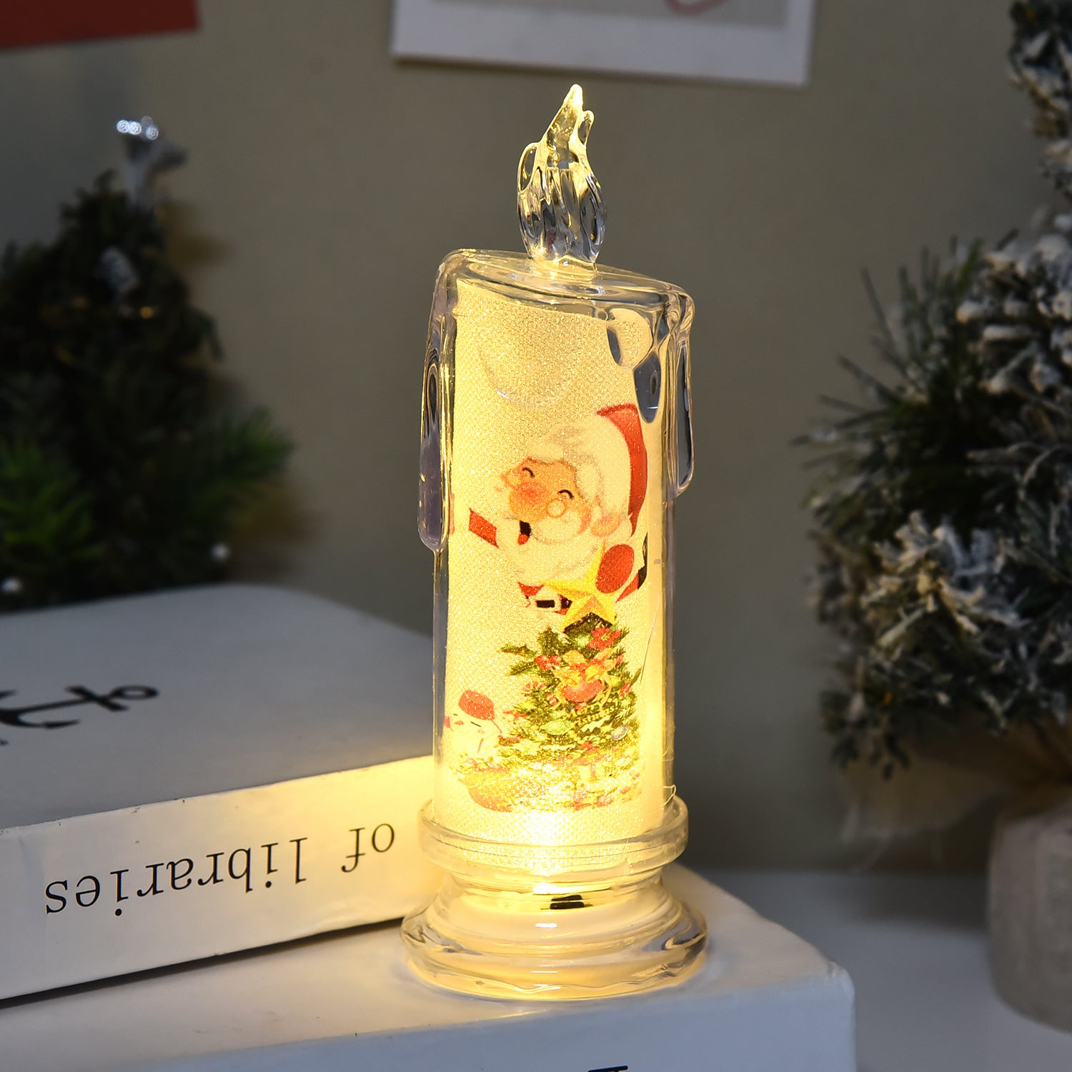 Christmas LED Simulation Atmosphere Candle