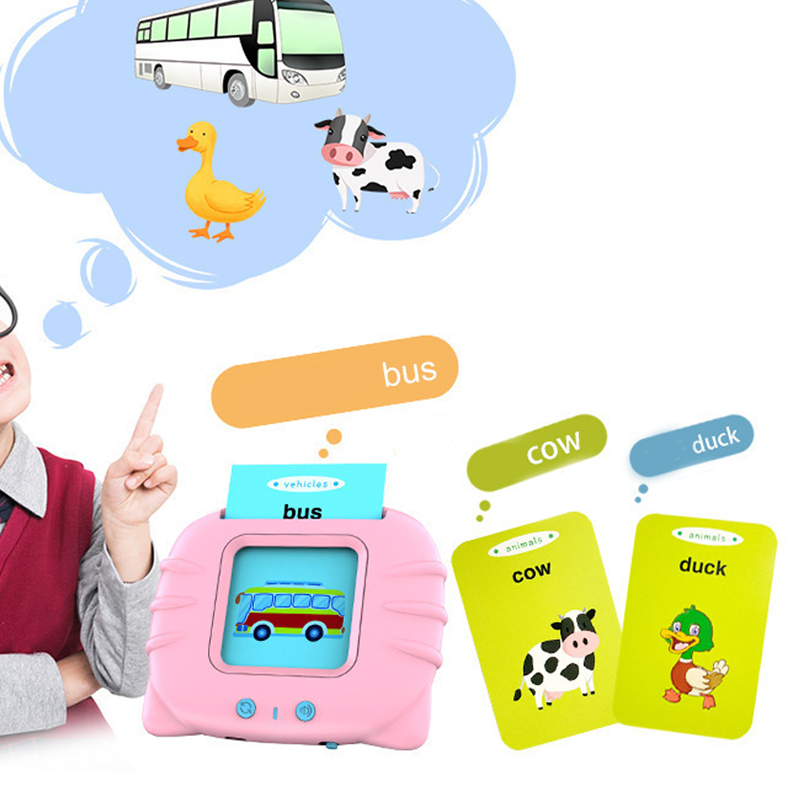 Talking Flash Cards Educational Toys For Toddlers Age 2-6