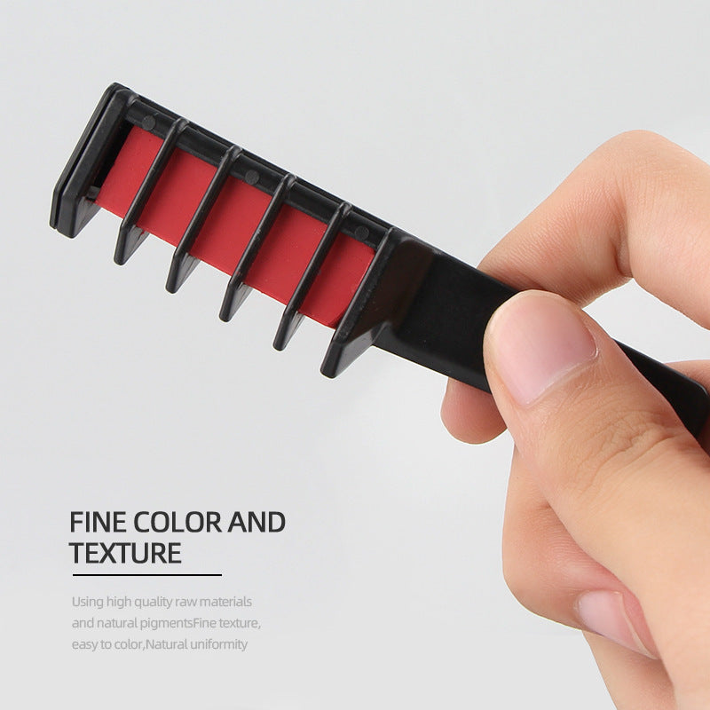 10 Colors Disposable Hair Dye Comb