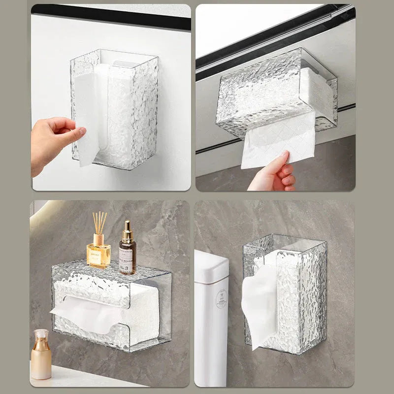 Multifunctional Glacier Pattern Tissue Box