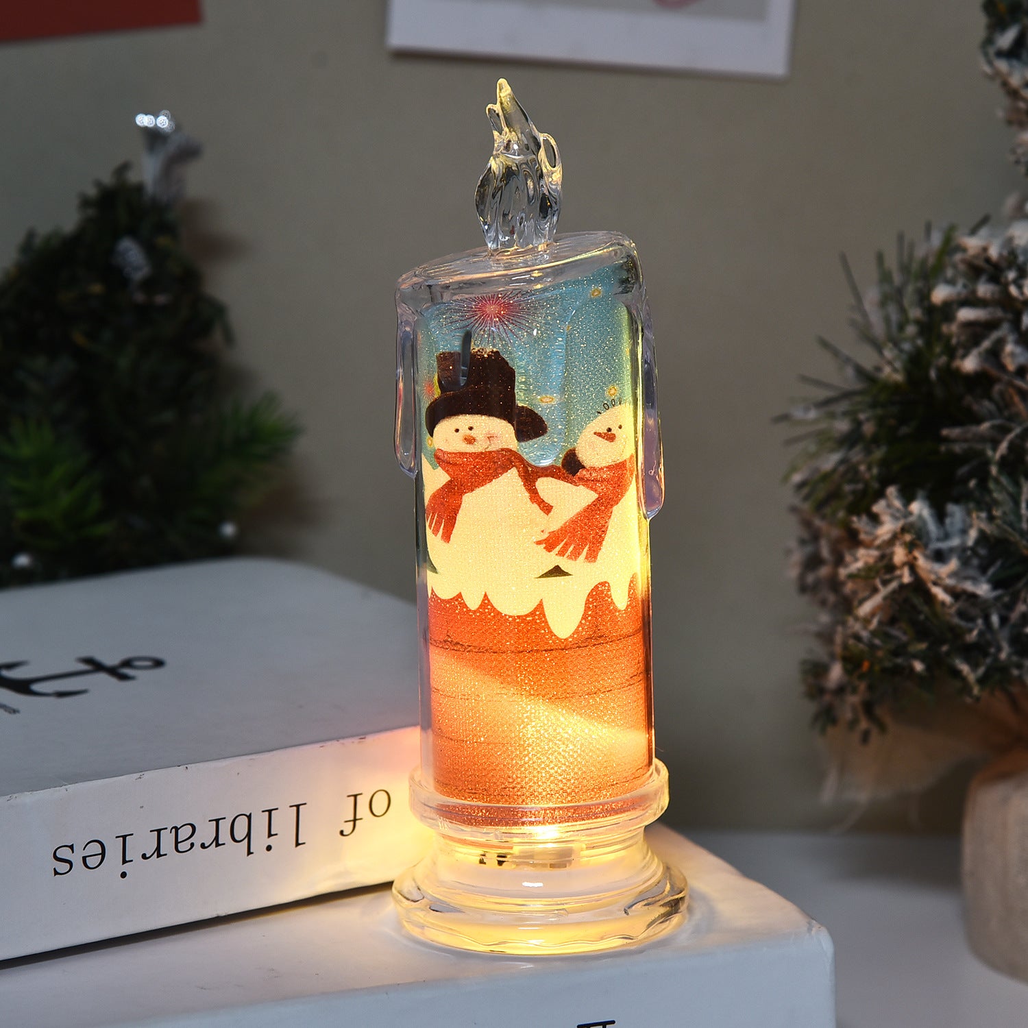 Christmas LED Simulation Atmosphere Candle