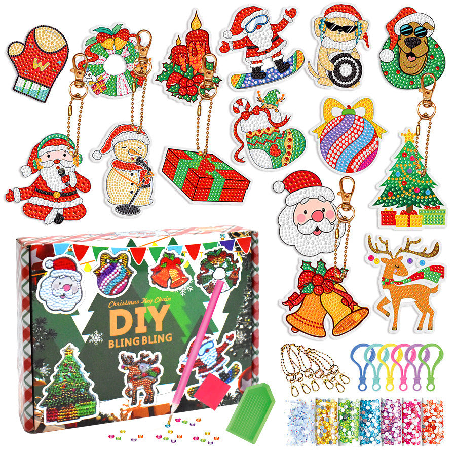 🤶Christmas Diamond Painting Sticker Kit