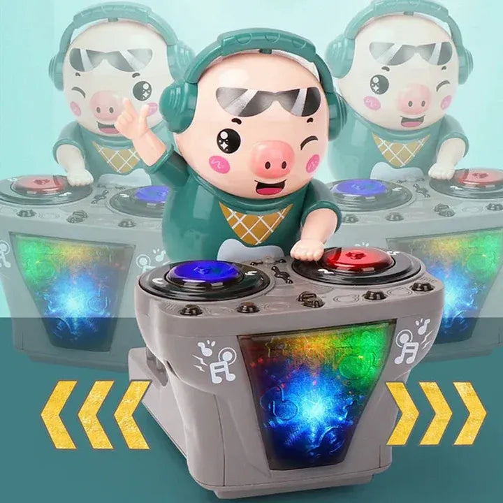 🎵DJ Swinging Piggy Toy