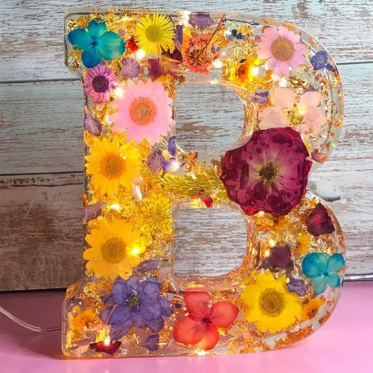 Handmade Floral Night Light