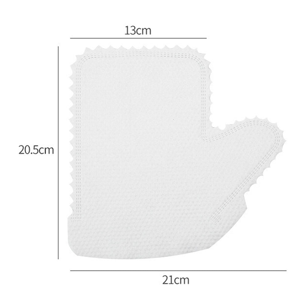 Fish Scale Cleaning Duster Gloves