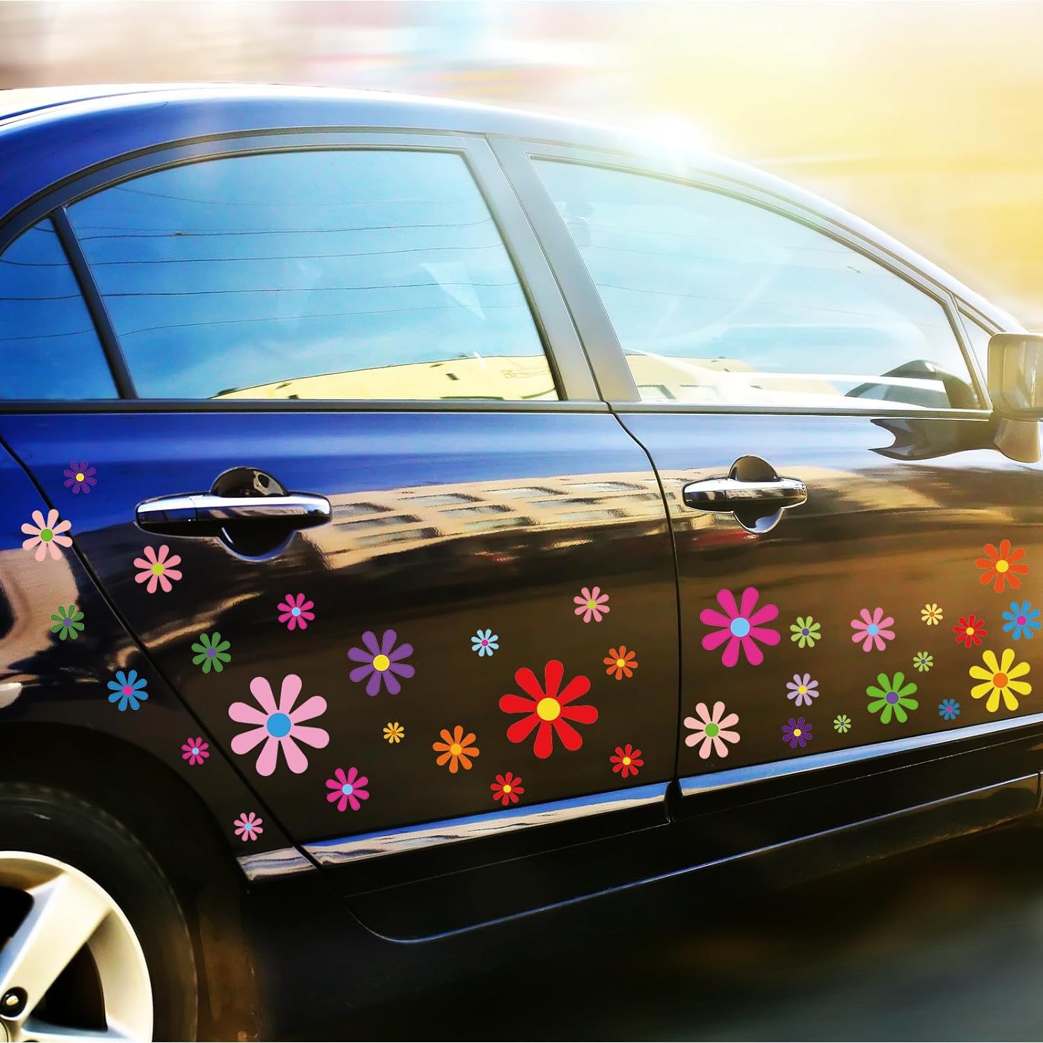 Cute Flower Car Stickers