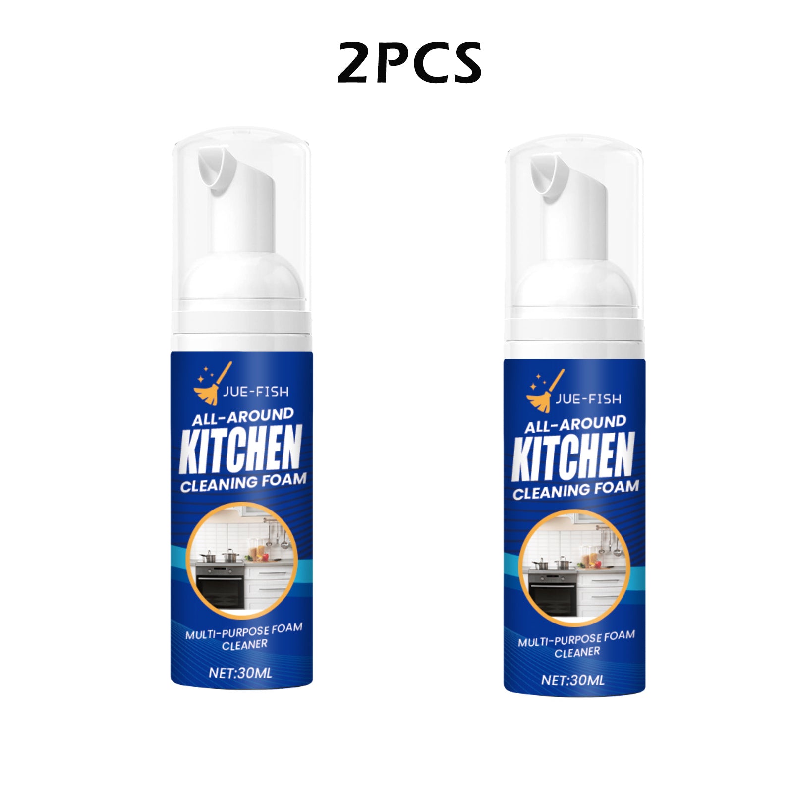 Heavy-Duty Kitchen Foaming Degreaser & Cleaner