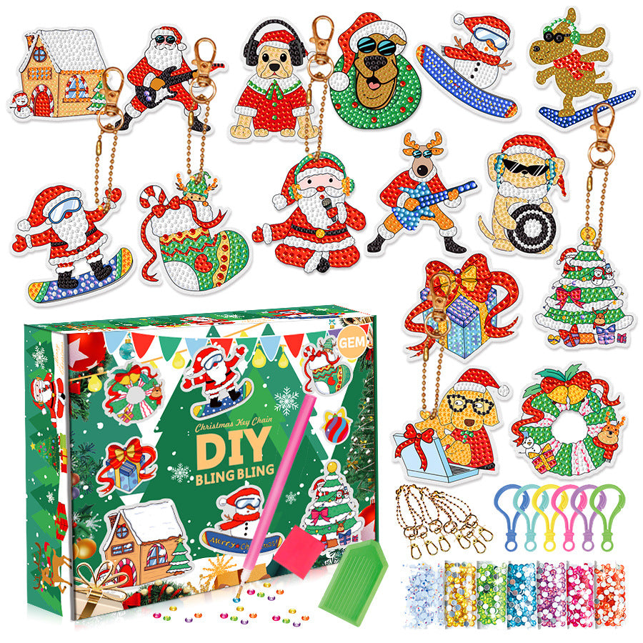 🤶Christmas Diamond Painting Sticker Kit