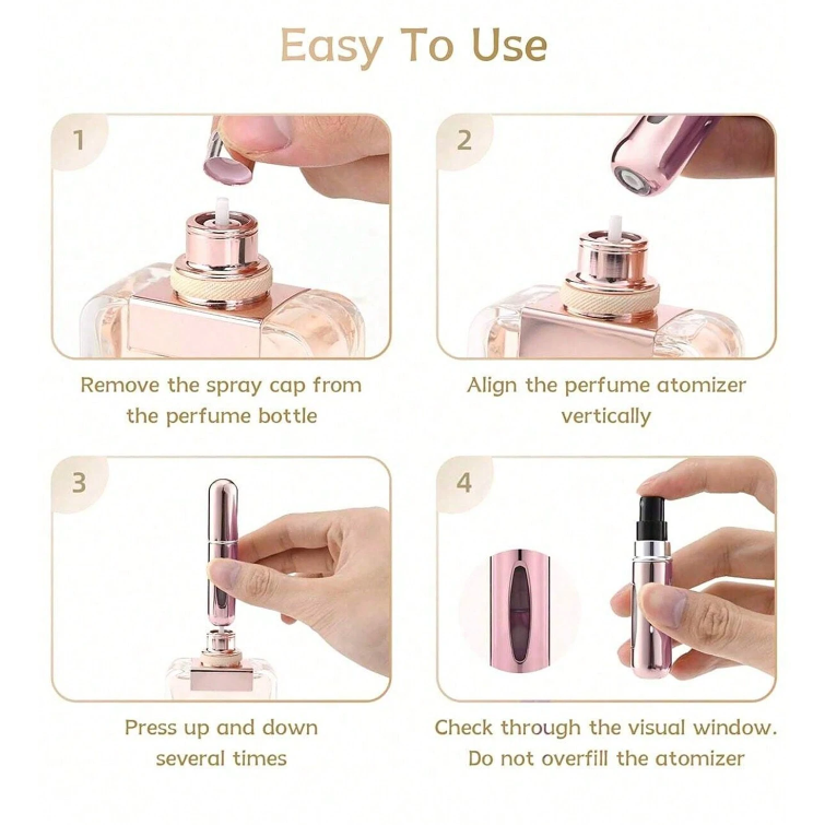 1PC 5ml Refillable Perfume Bottle