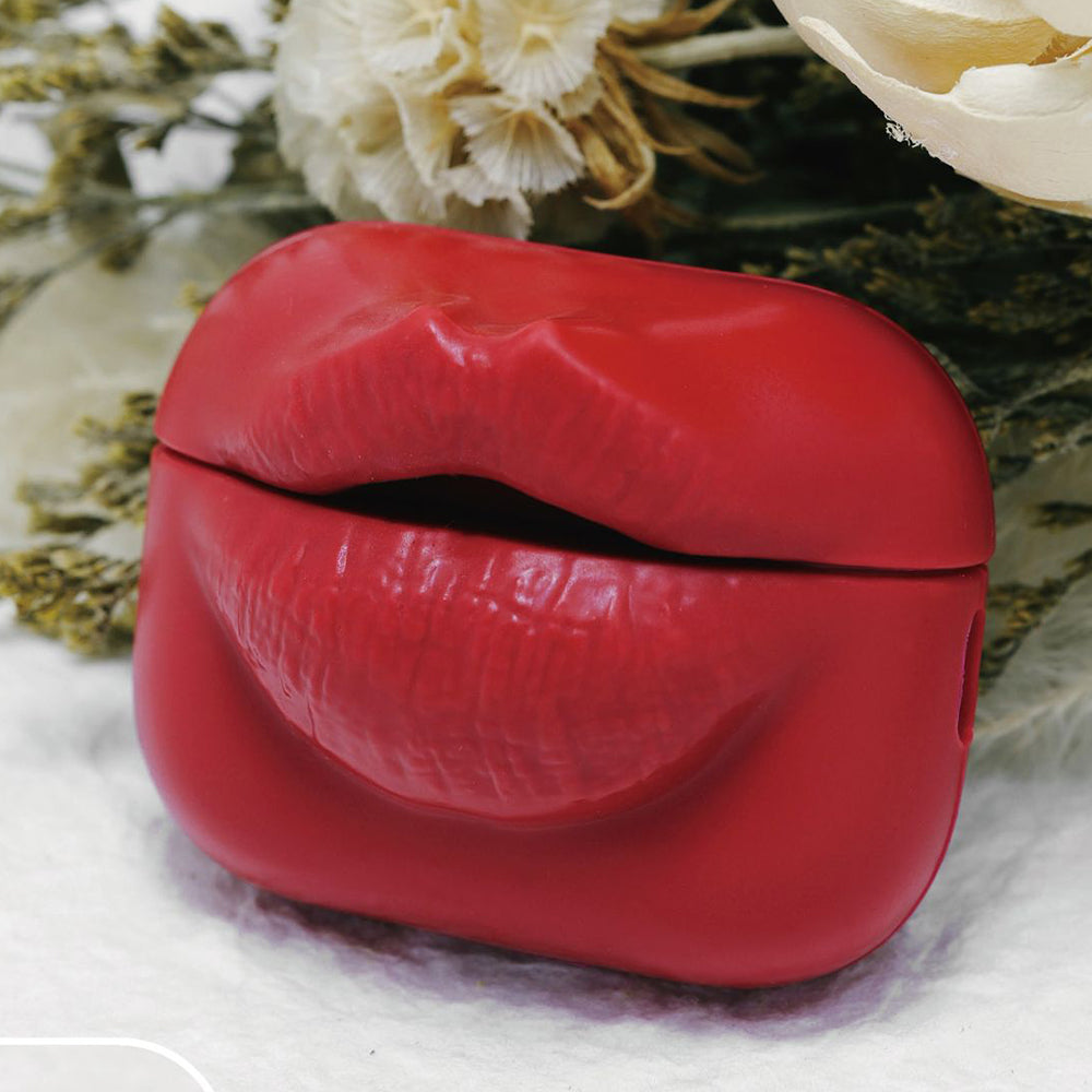 Red Lips Headphone Case