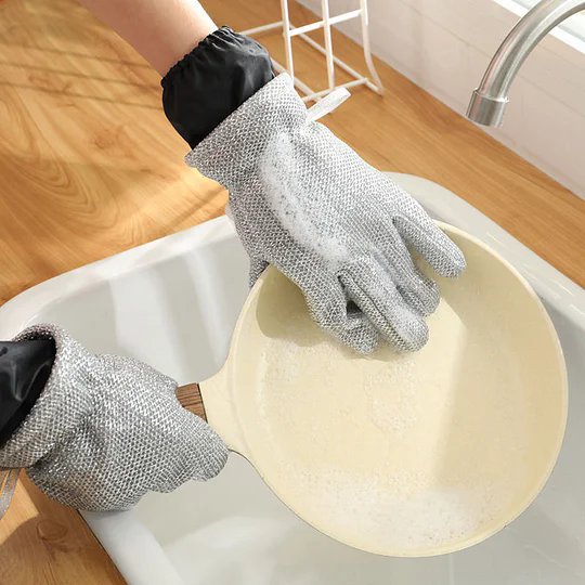 Wire Dishwashing Gloves