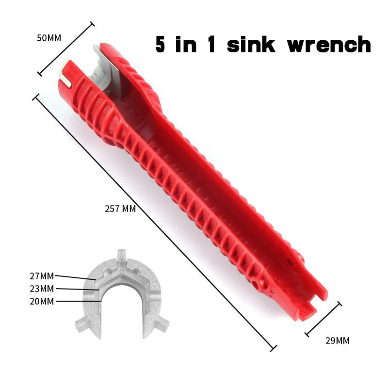 8-in-1/5-in-1 Sink Wrench