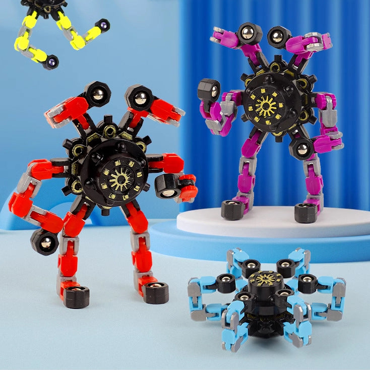 Fidgets Sensory Toys Transformable Chain Mechanical Fidget Toy