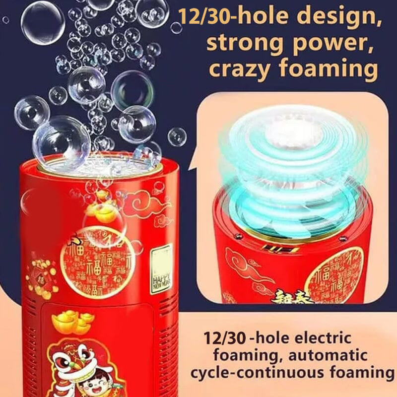 🎆Christmas Portable Firework Bubble Machine