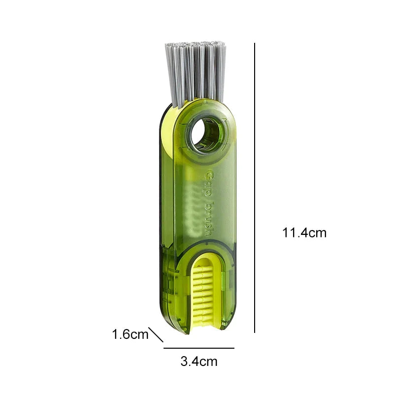 3 In 1 Cleaning Brush Multifunctional Bottle Gap Cleaner Brush