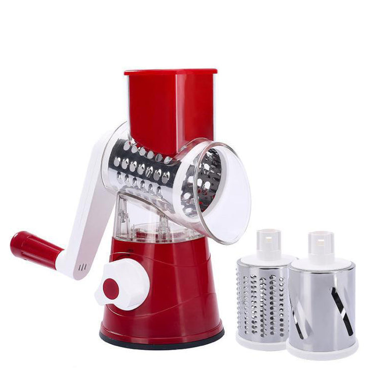 3 In 1 Rotary Cheese Grater Vegetable Slicer