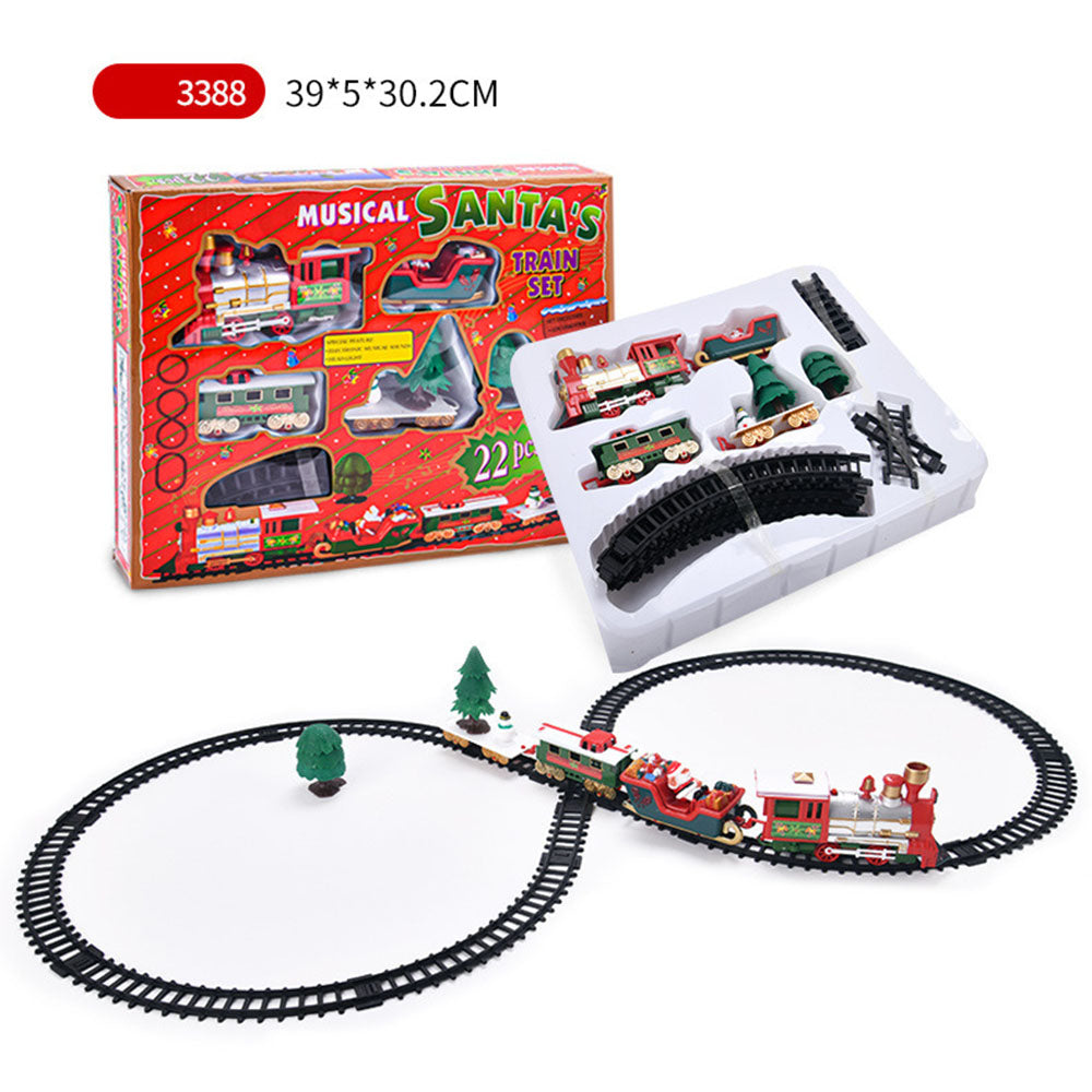 🎁🎅Christmas Electric Rail Car Train Toy