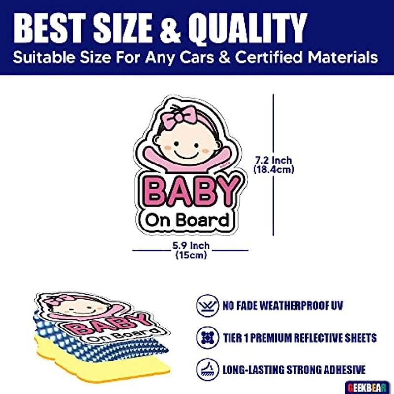 Safety 1st Baby On Board Sign Sticker