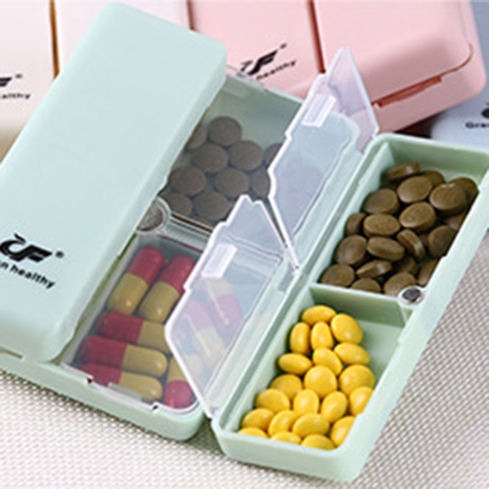 7 Compartments Portable Pill Case