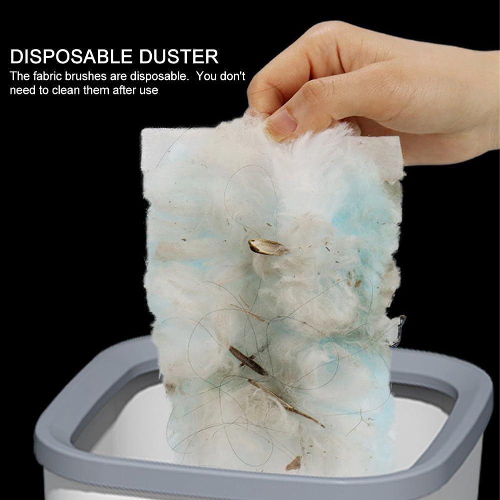 Disposable Electrostatic Duster, Non-dusty Crevice Cleaning Electrostatic Dusting Brush