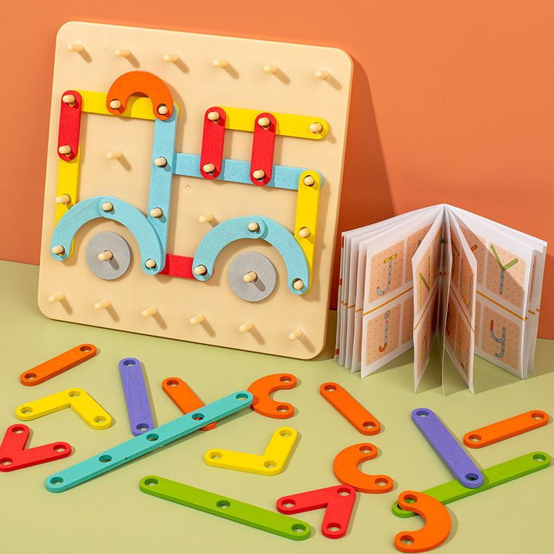 Montessori Pegboard Puzzle