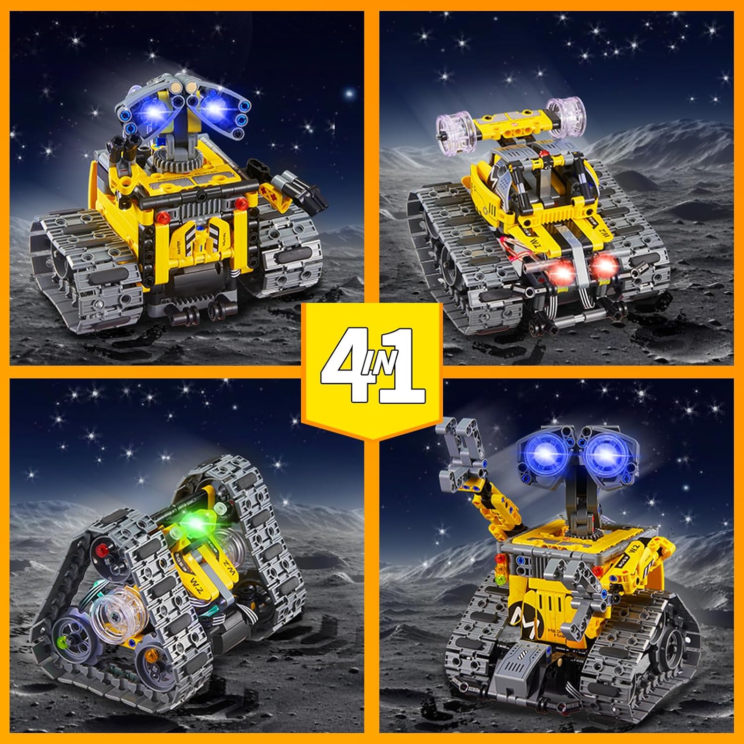 4 In1 Remote Control And APP Control Robot WALL-E